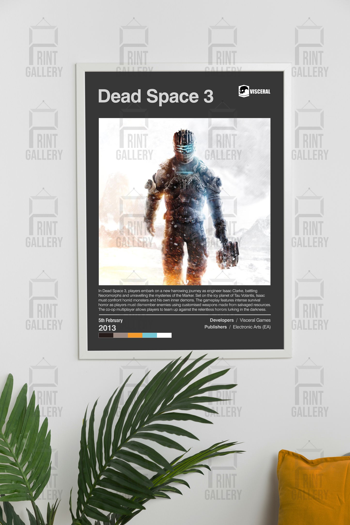 Dead Space 3 Video Game Poster & Digital Download