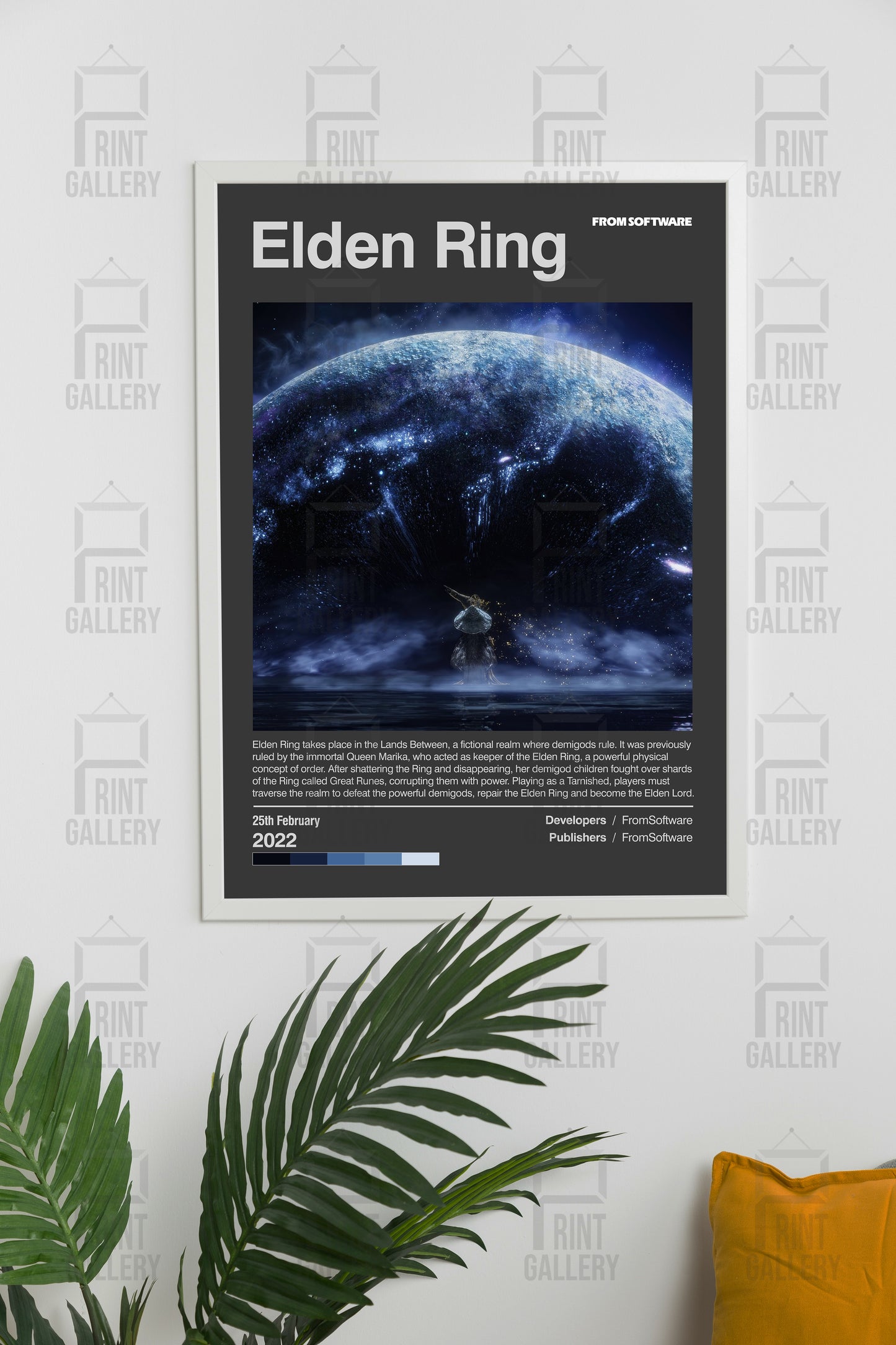 Elden Ring Video Game Poster & Digital Download