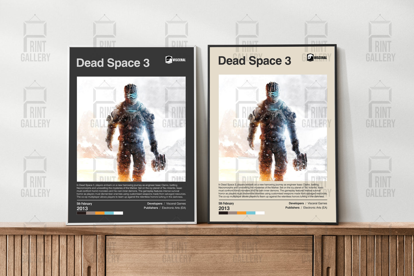Dead Space 3 Video Game Poster & Digital Download