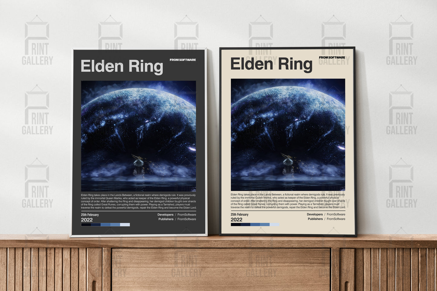 Elden Ring Video Game Poster & Digital Download