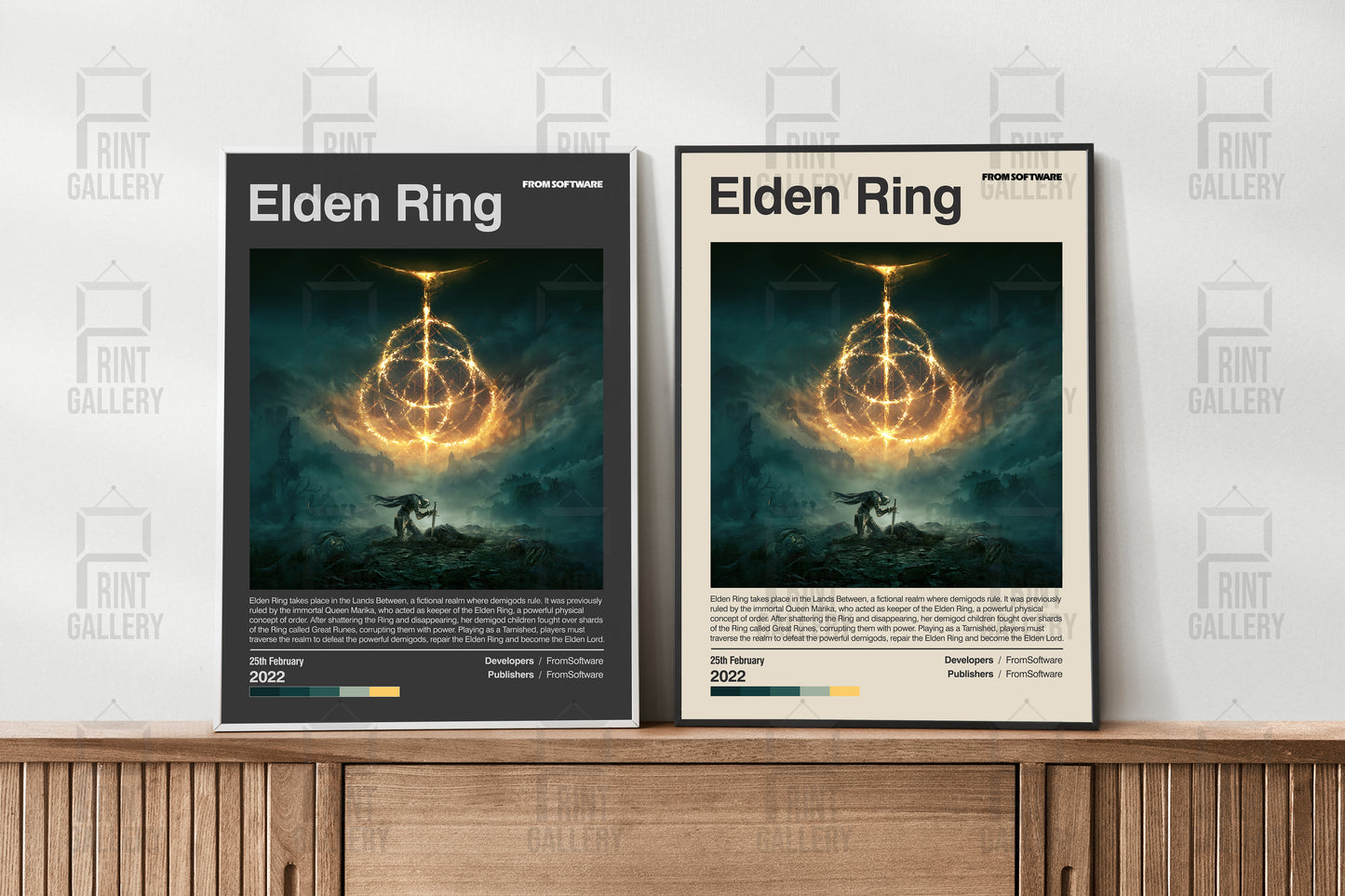 Elden Ring Video Game Poster & Digital Download
