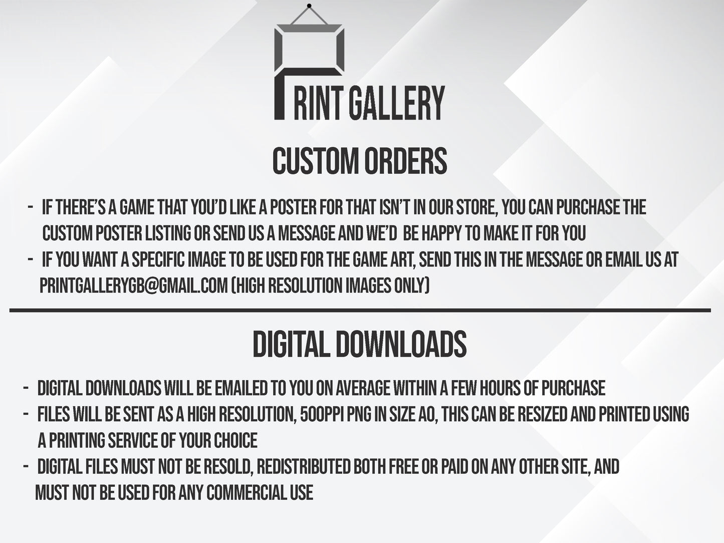 Personalised Custom 24x36" Video Game Poster