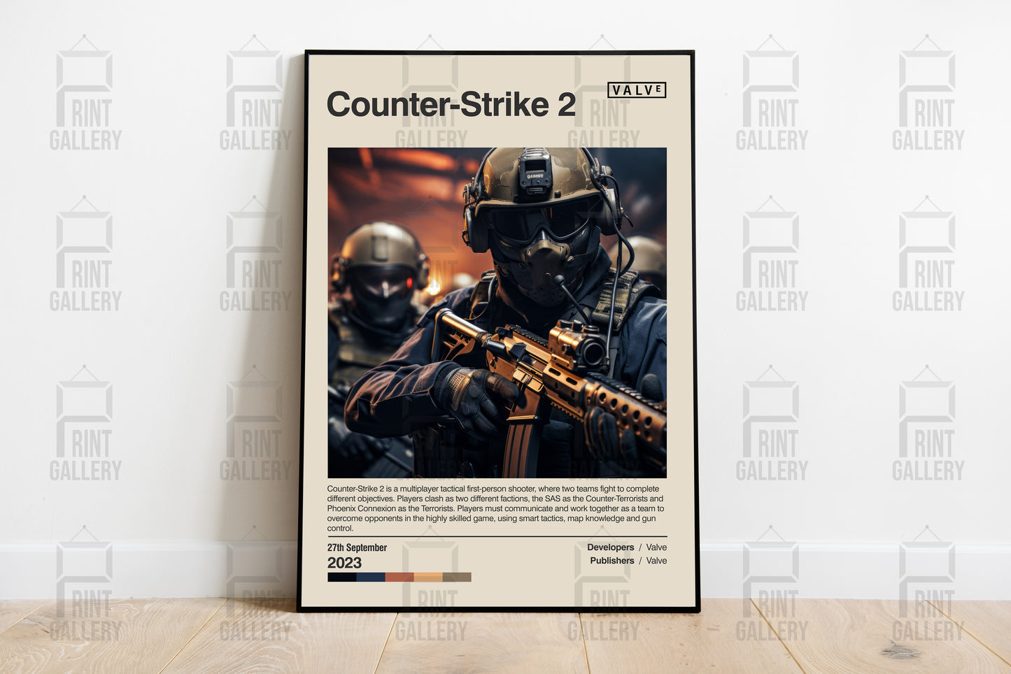 Counter Strike 2 Video Game Poster & Digital Download