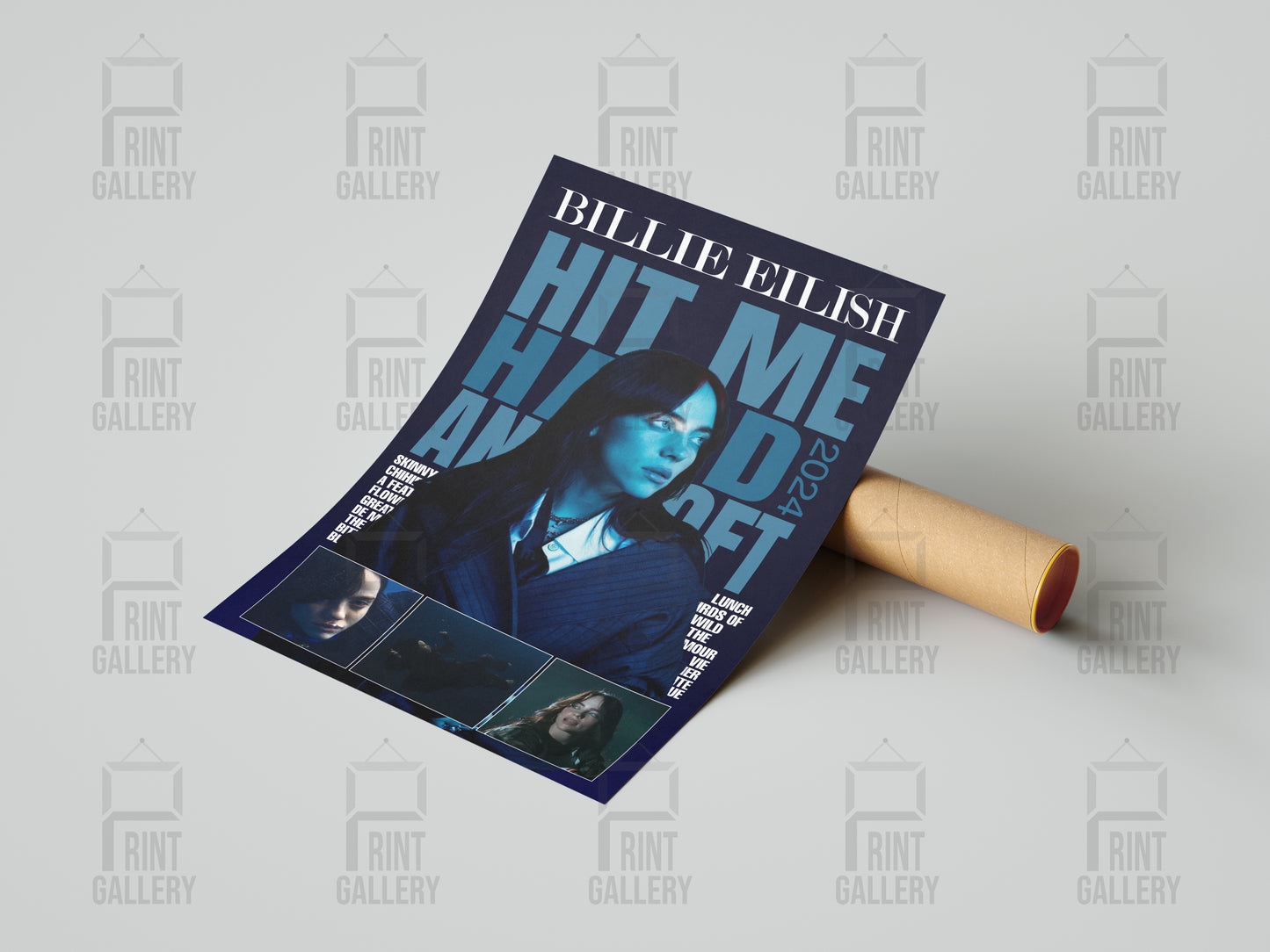 Hit Me Hard And Soft- Billie Eilish Album Poster