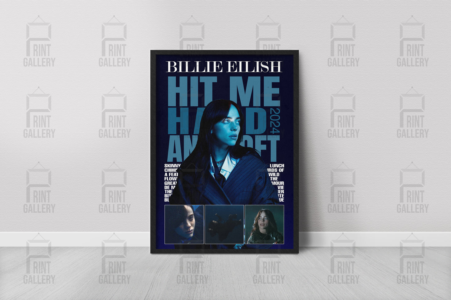 Hit Me Hard And Soft- Billie Eilish Album Poster