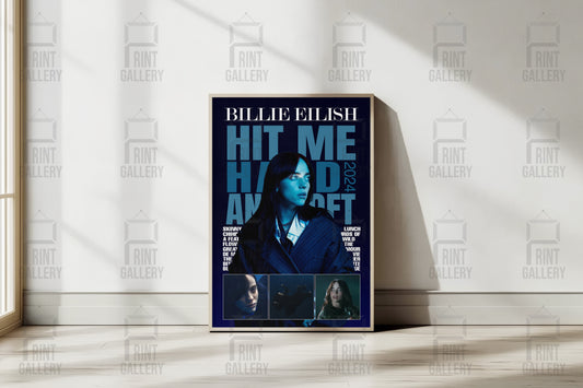 Hit Me Hard And Soft- Billie Eilish Album Poster
