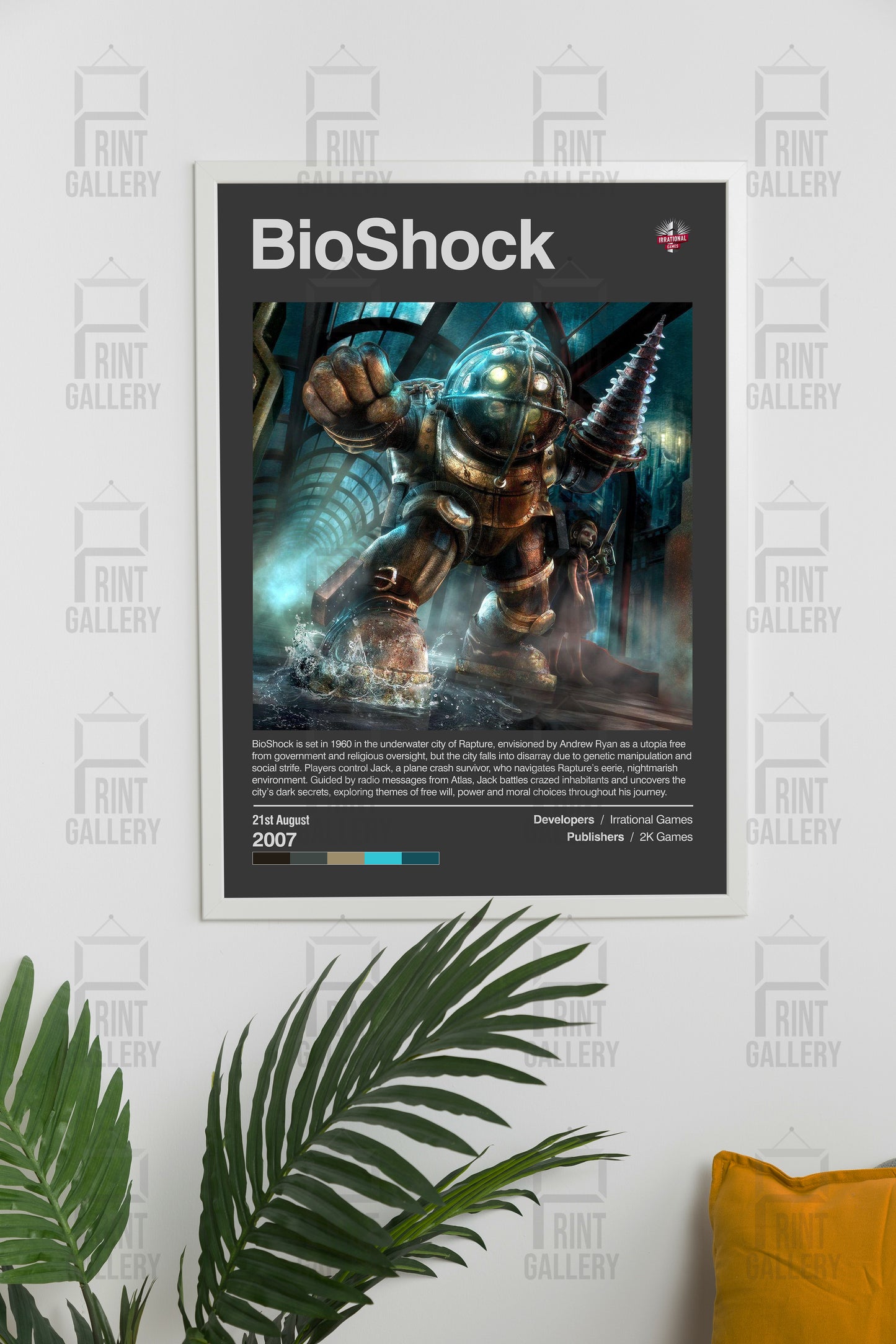 BioShock Video Game Poster & Digital Download