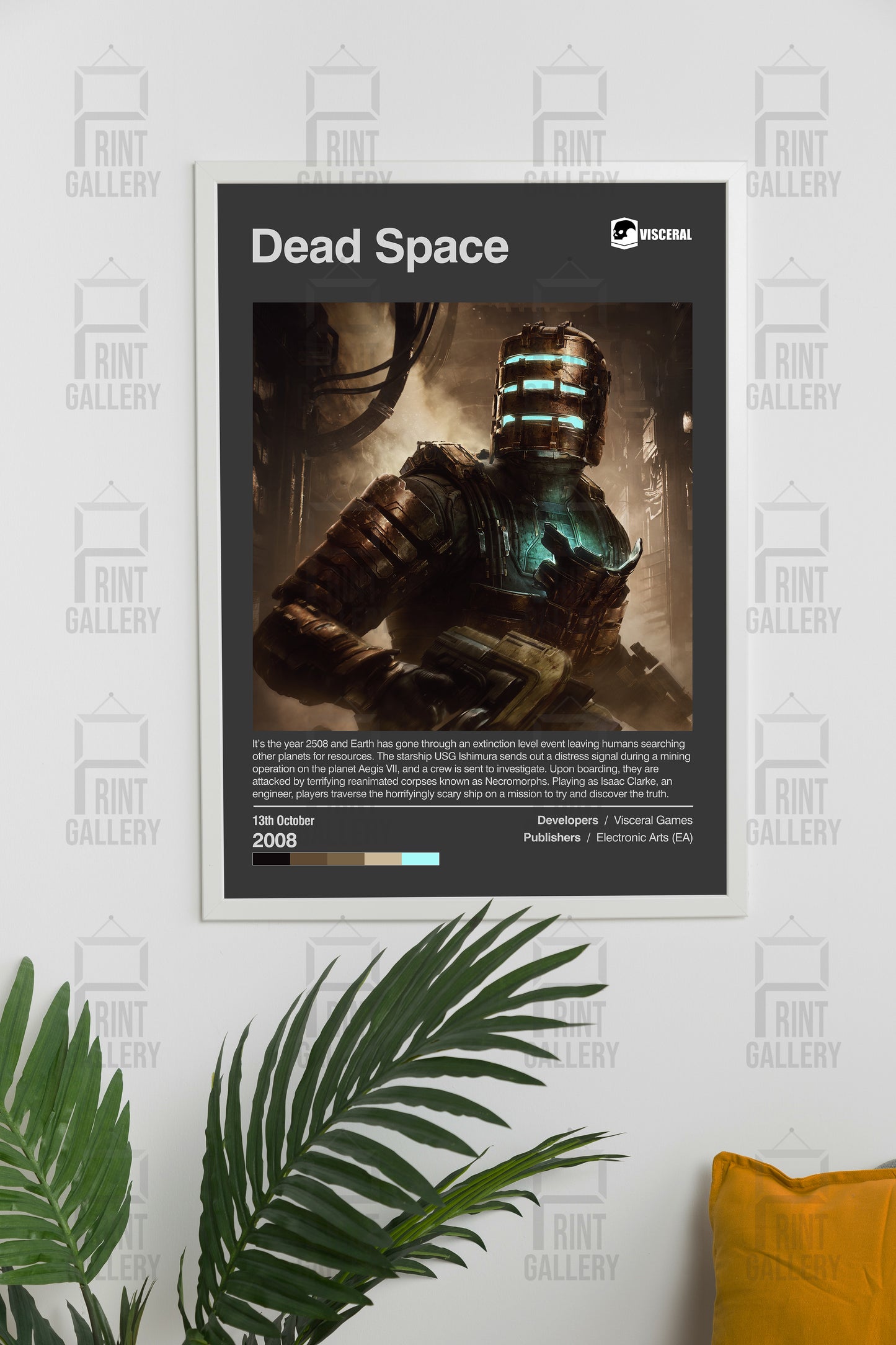 Dead Space Video Game Poster & Digital Download