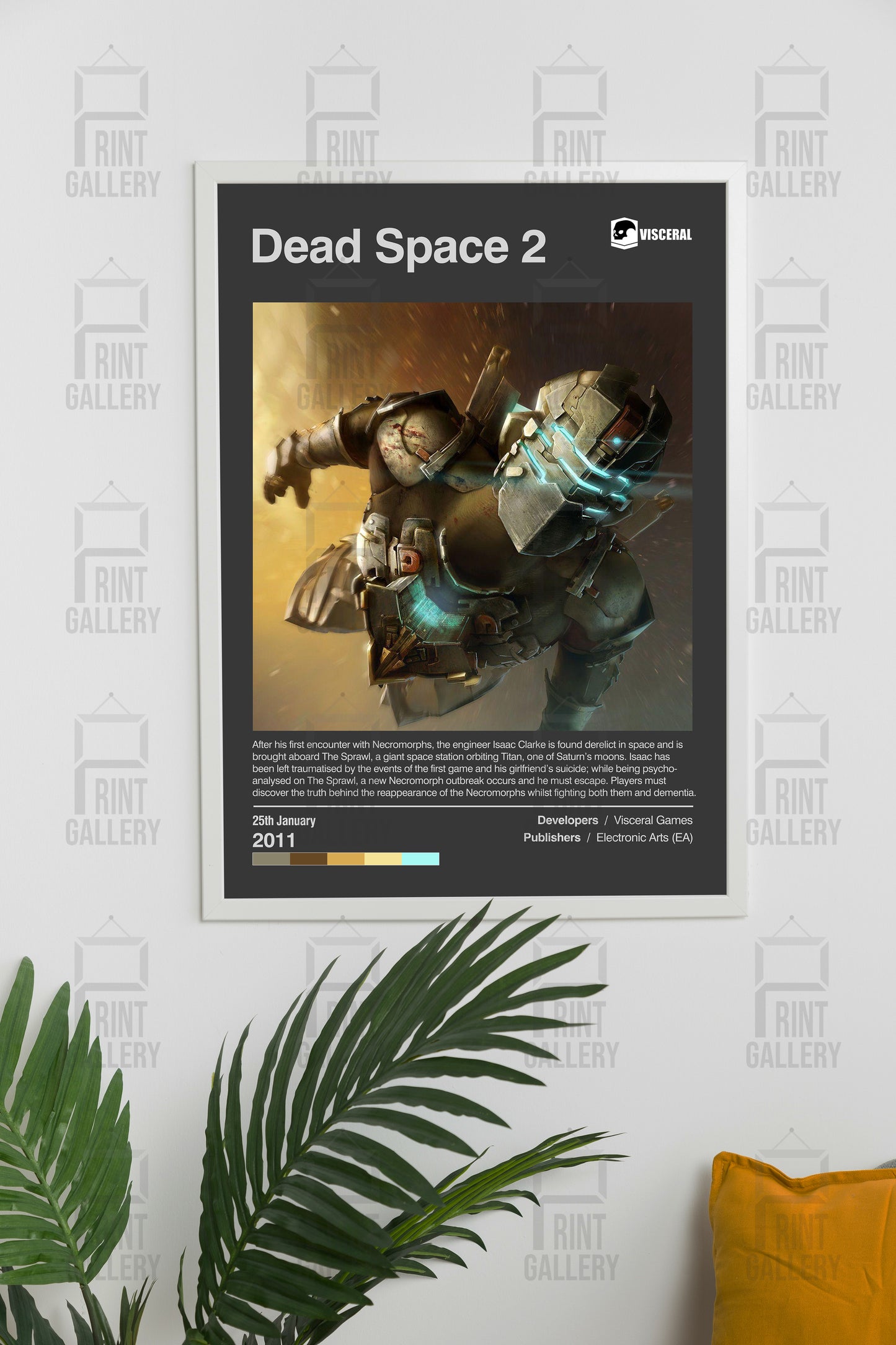 Dead Space 2 Video Game Poster & Digital Download