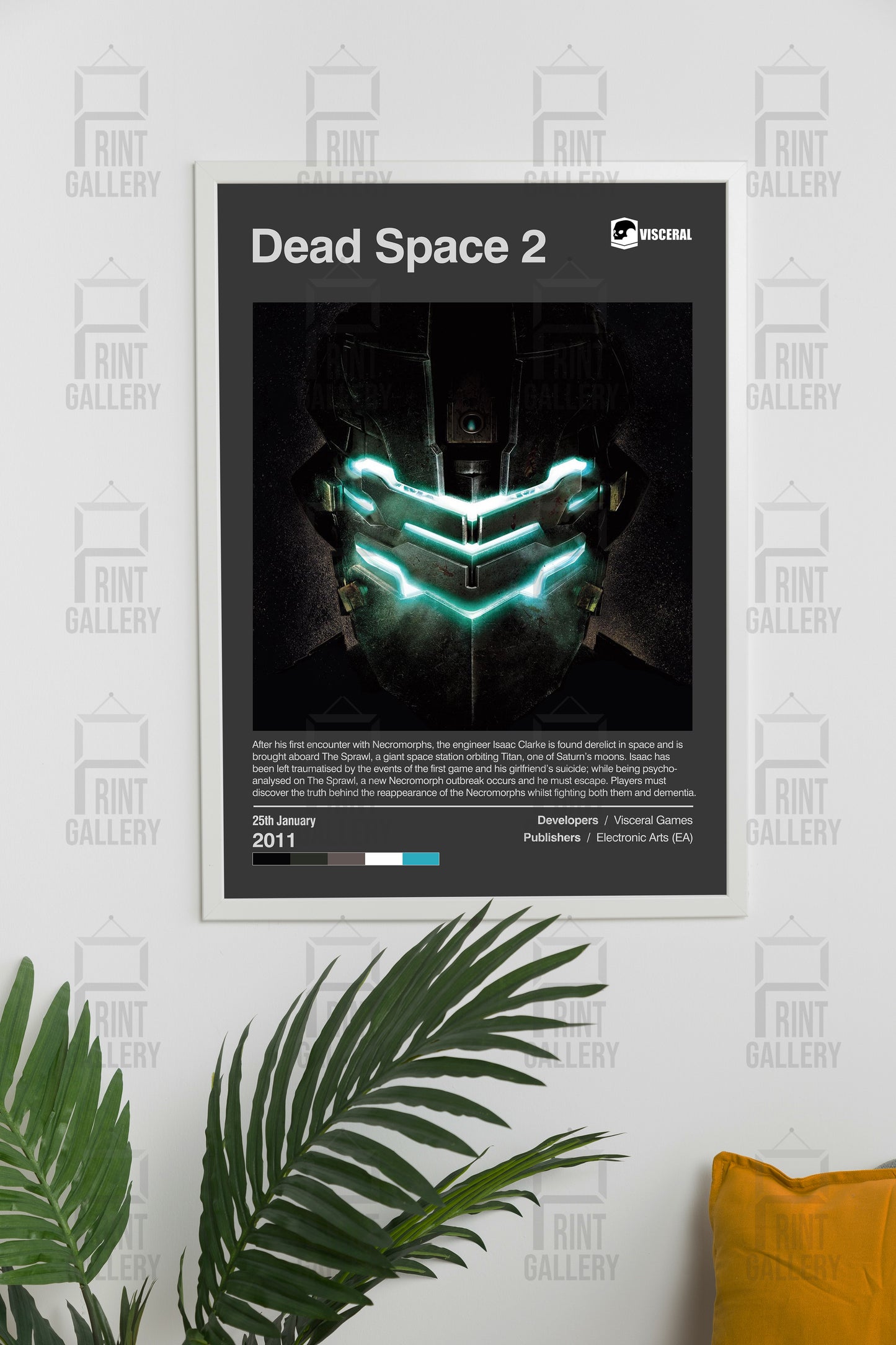 Dead Space 2 Video Game Poster & Digital Download