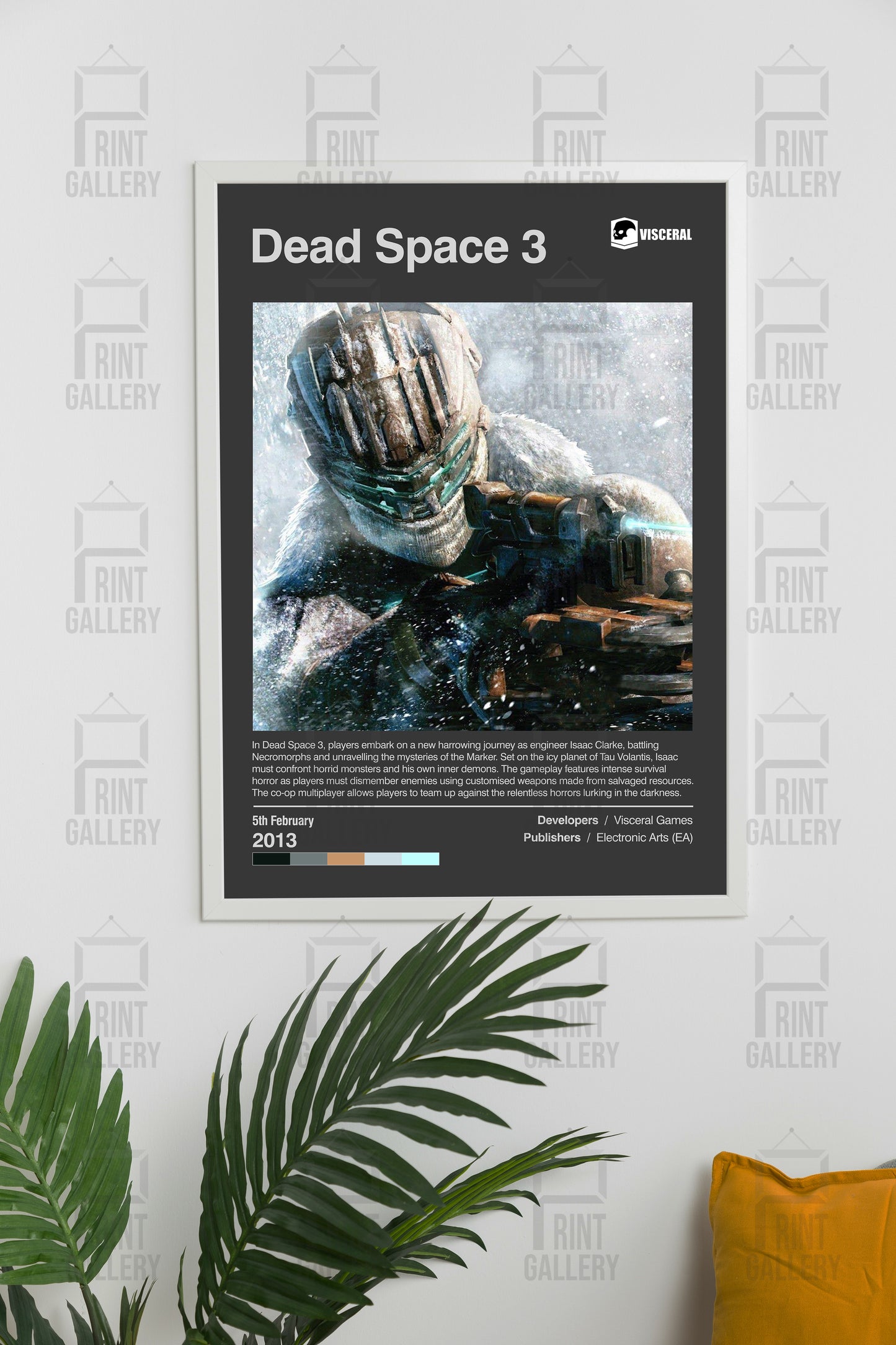 Dead Space 3 Video Game Poster & Digital Download