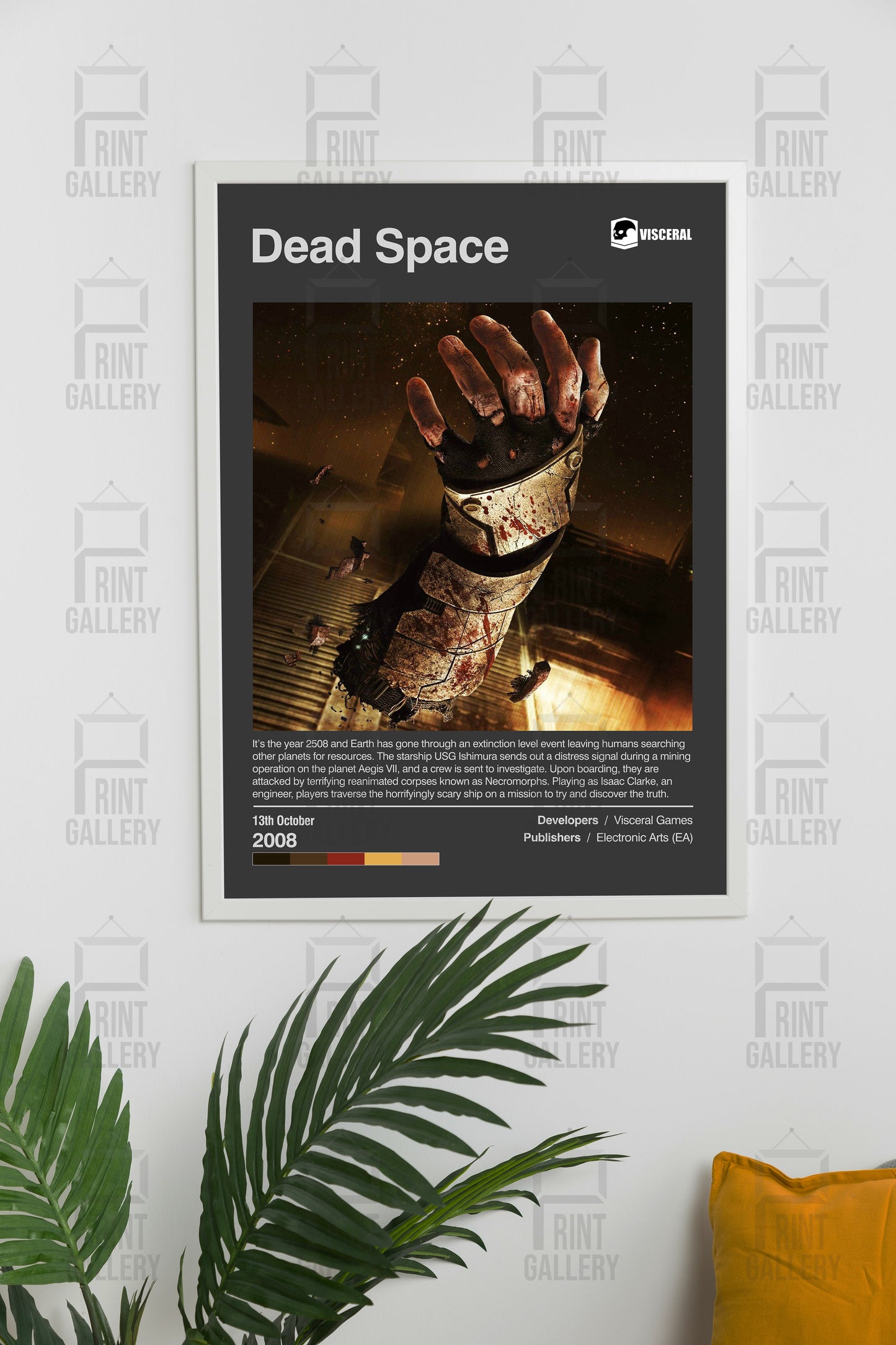 Dead Space Video Game Poster & Digital Download