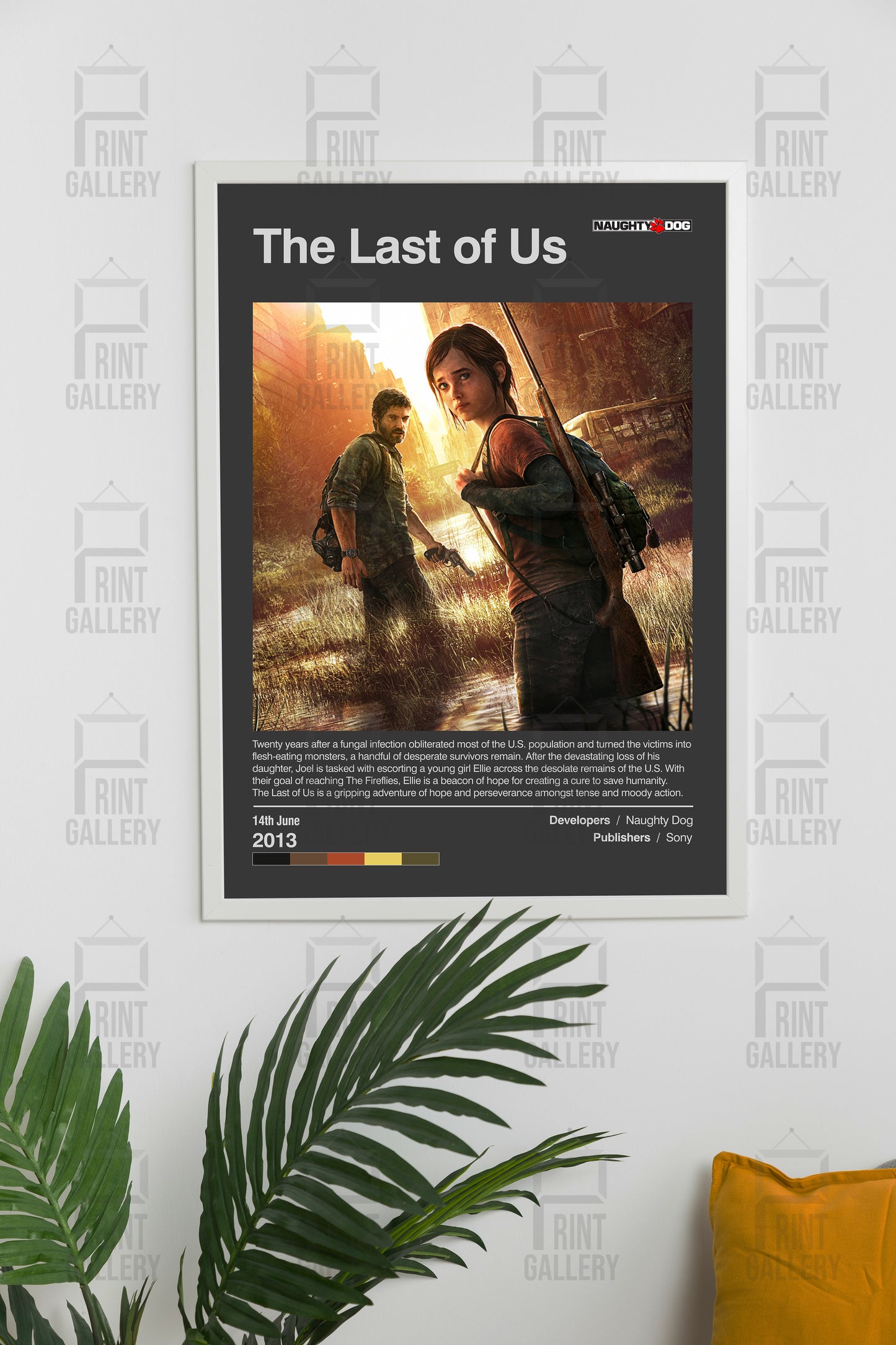 The Last of Us Video Game Poster & Digital Download