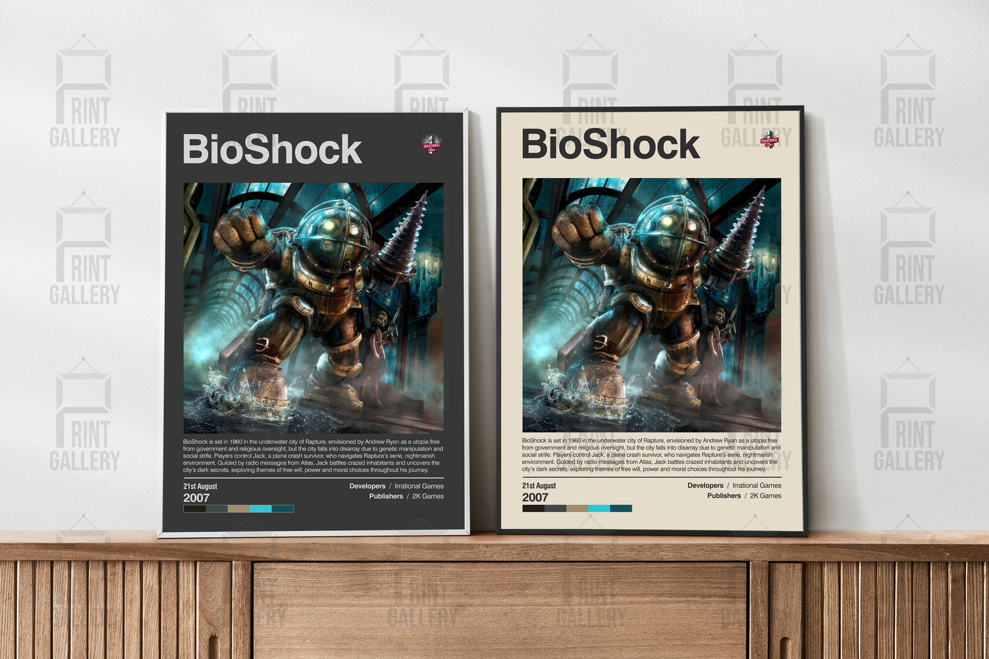 BioShock Video Game Poster & Digital Download