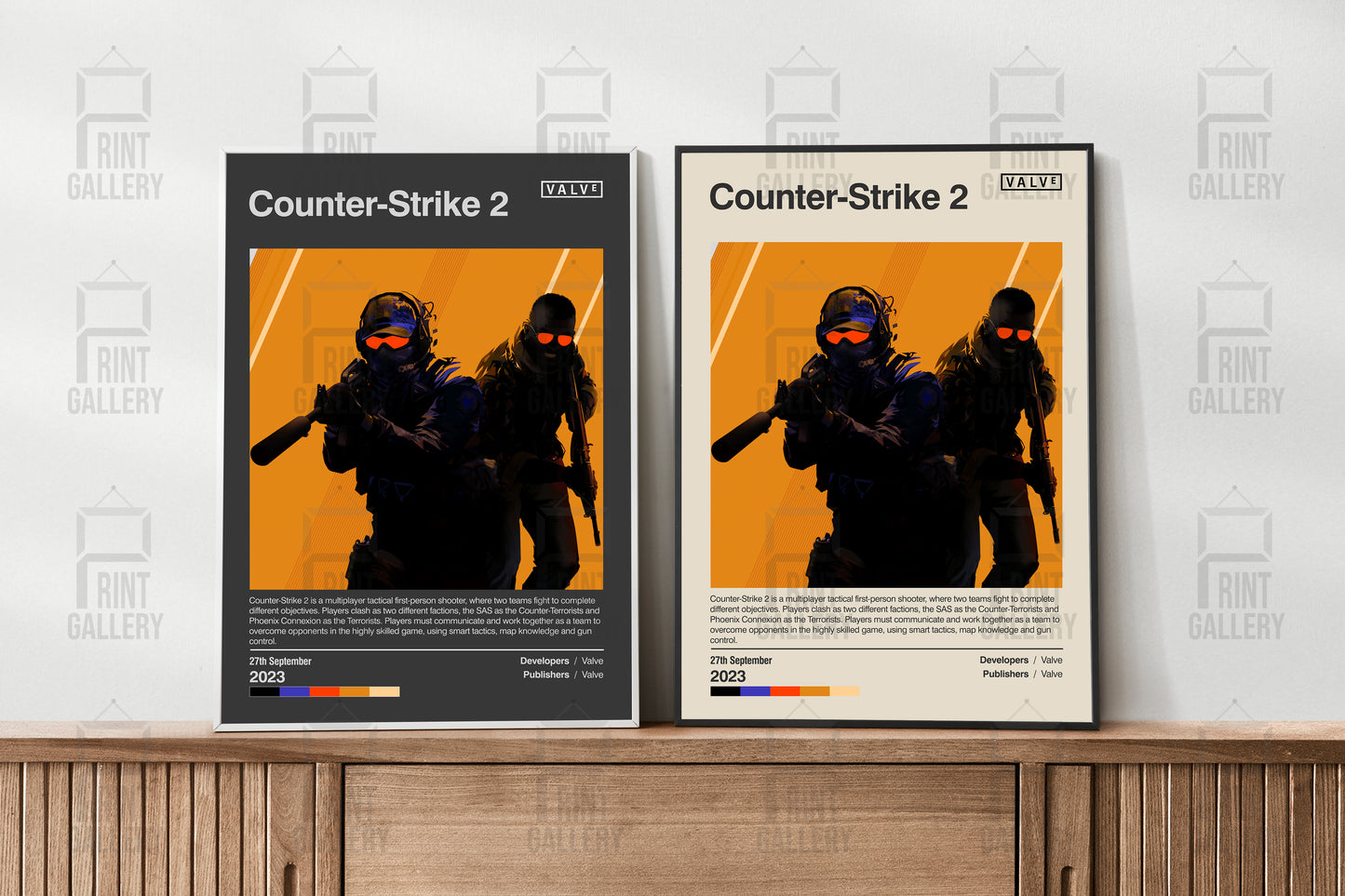 Counter Strike 2 Video Game Poster & Digital Download