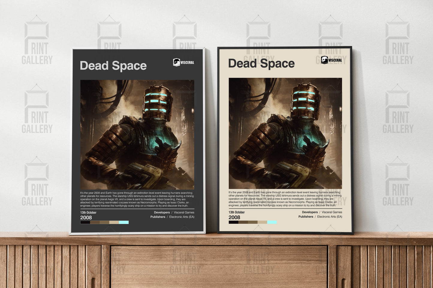 Dead Space Video Game Poster & Digital Download