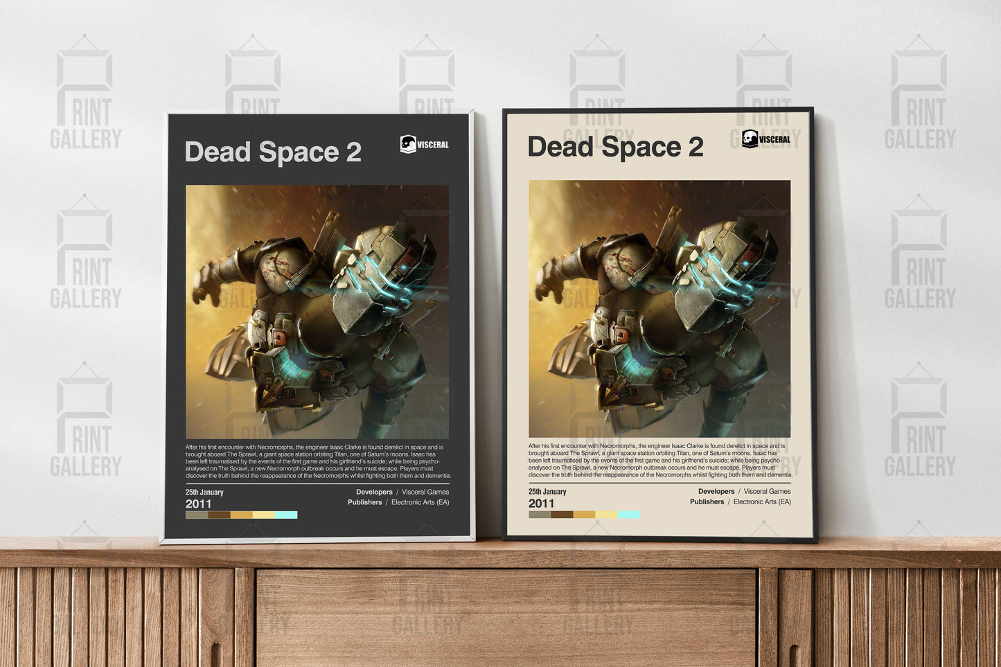 Dead Space 2 Video Game Poster & Digital Download