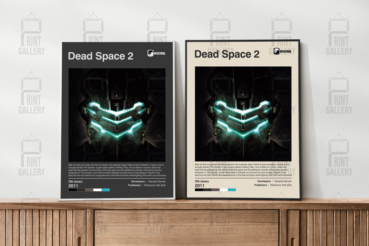 Dead Space 2 Video Game Poster & Digital Download