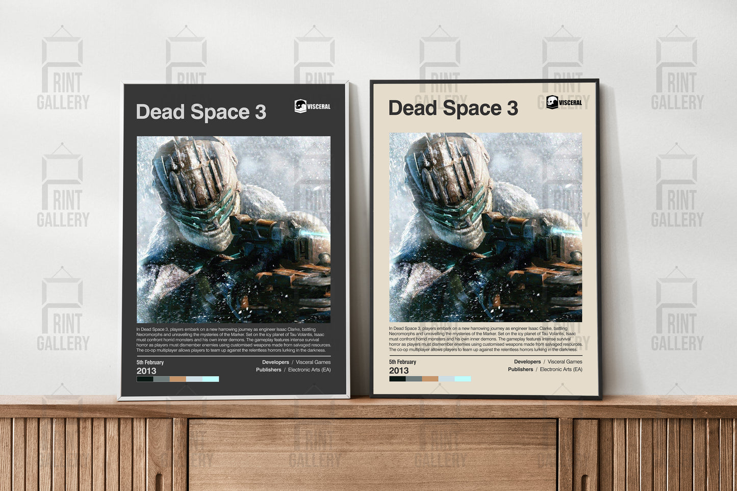 Dead Space 3 Video Game Poster & Digital Download