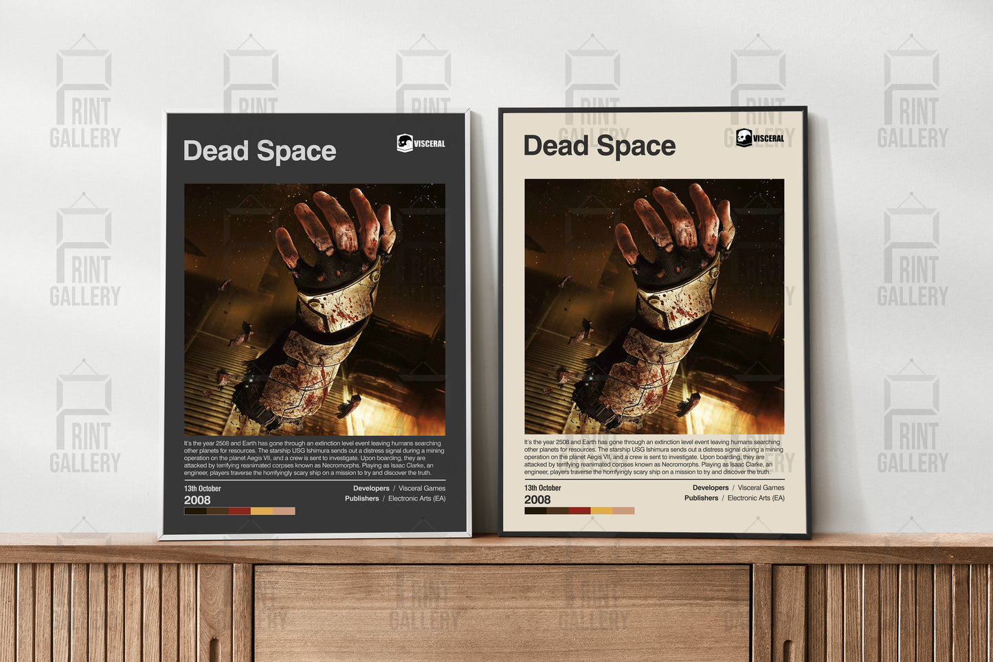 Dead Space Video Game Poster & Digital Download