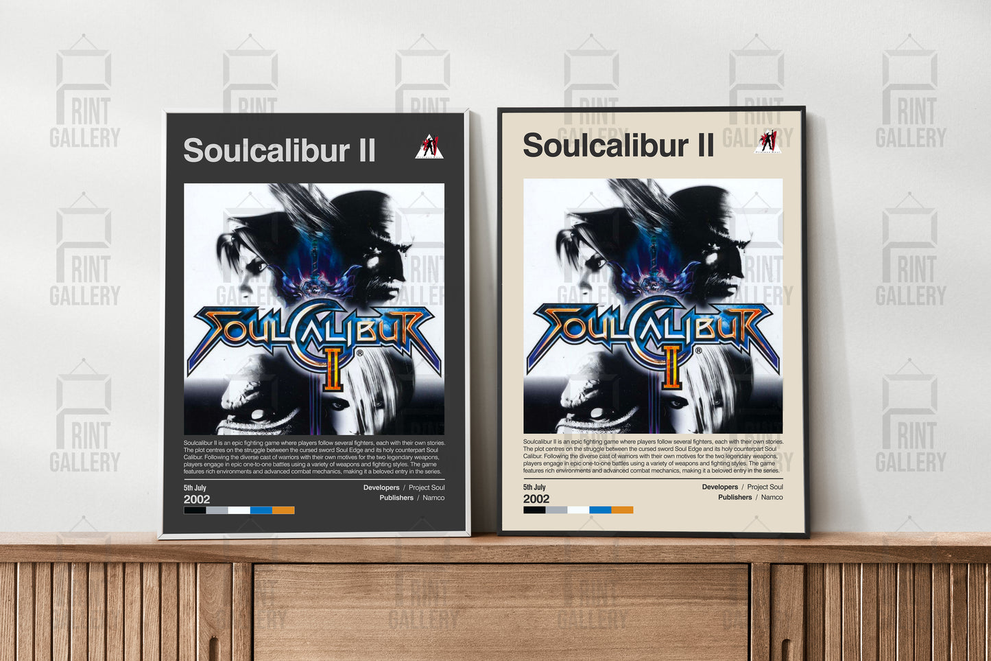 Soulcalibur II Video Game Poster & Digital Download