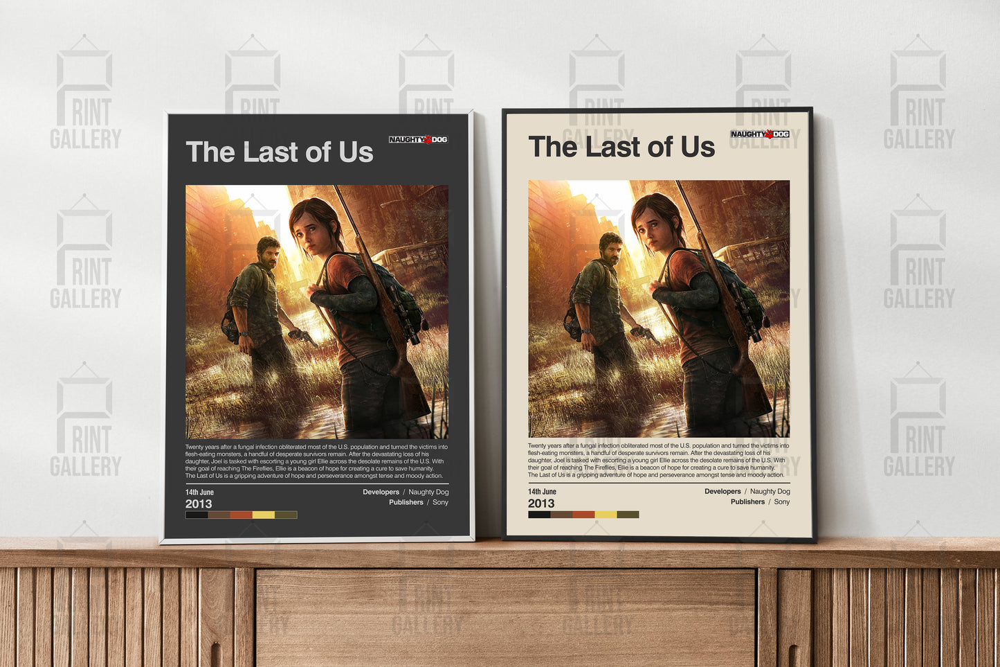 The Last of Us Video Game Poster & Digital Download