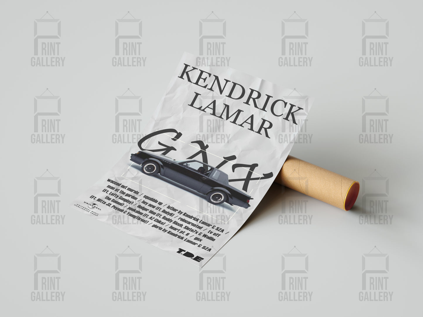 GNX- Kendrick Lamar Album Poster