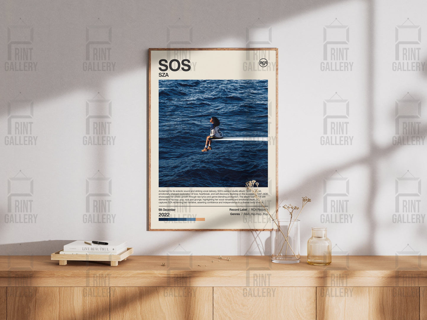 SOS- SZA Album Poster