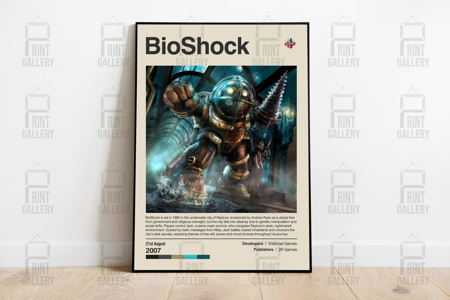 BioShock Video Game Poster & Digital Download