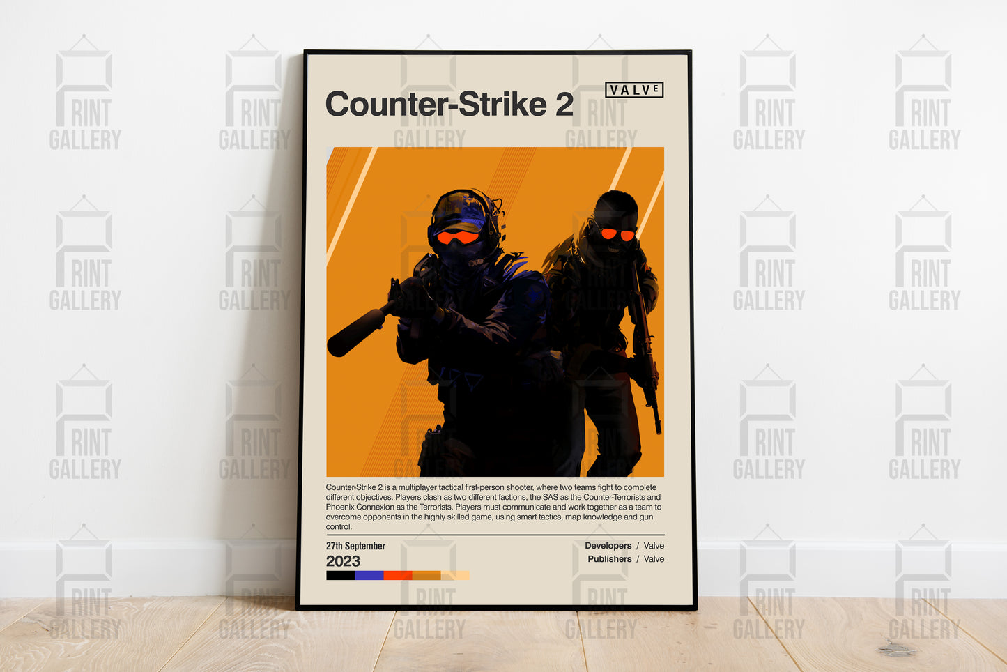 Counter Strike 2 Video Game Poster & Digital Download