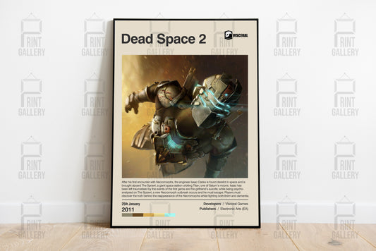 Dead Space 2 Video Game Poster & Digital Download