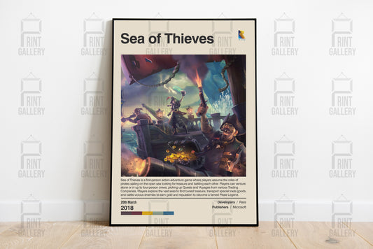 Sea of Thieves Video Game Poster & Digital Download