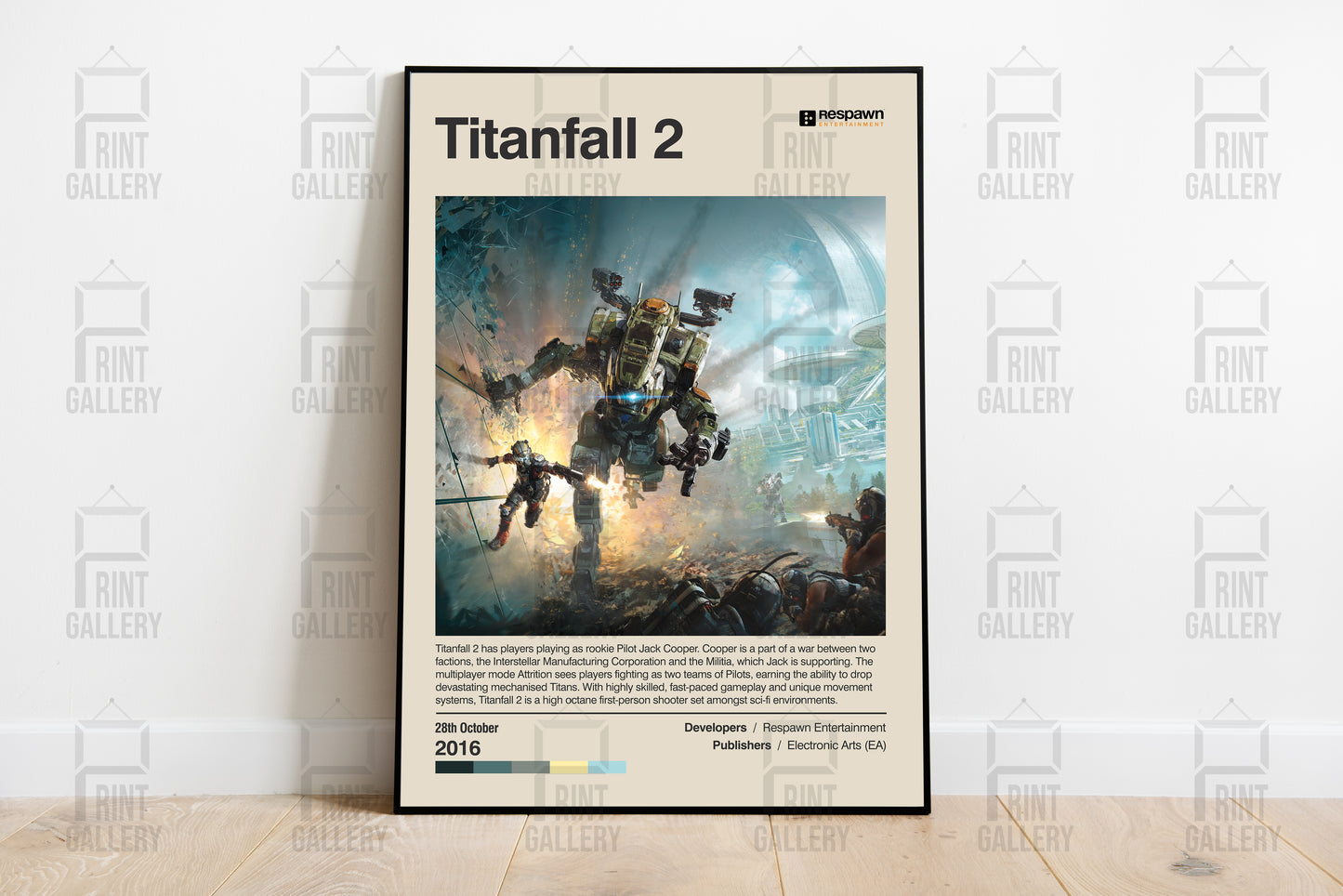 Titanfall 2 Video Game Poster & Digital Download