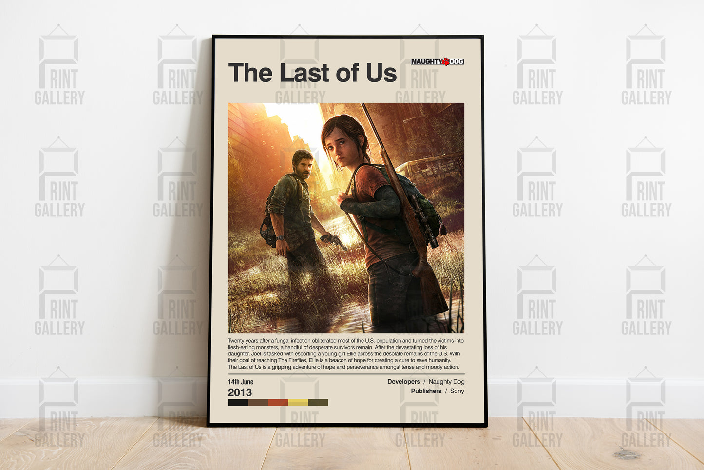 The Last of Us Video Game Poster & Digital Download