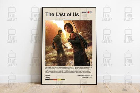 The Last of Us Video Game Poster & Digital Download